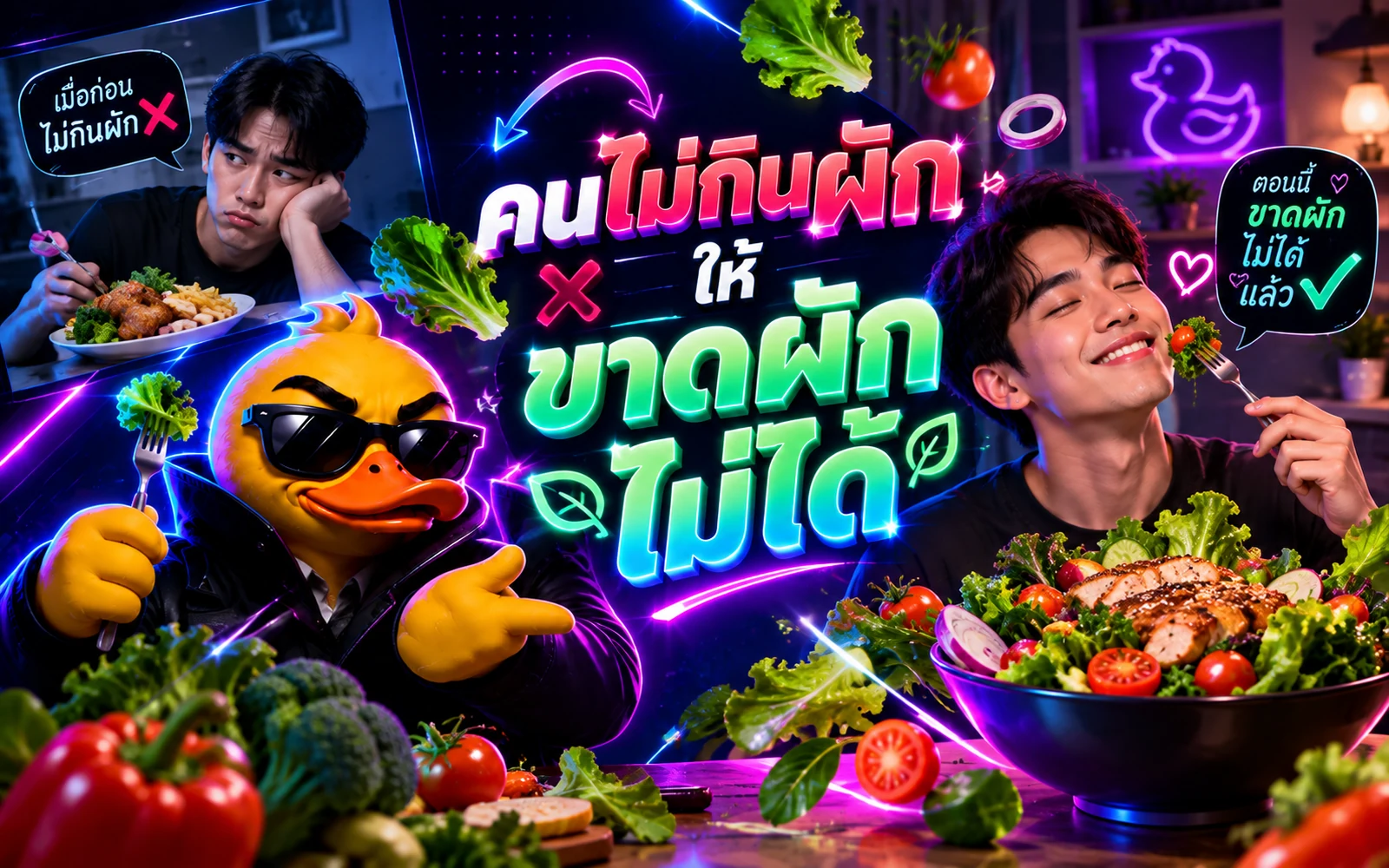 ภาพปกบทความ: เปลี่ยนคนไม่กินผัก ให้ขาดผักไม่ได้: เคล็ดลับที่ทำได้จริง