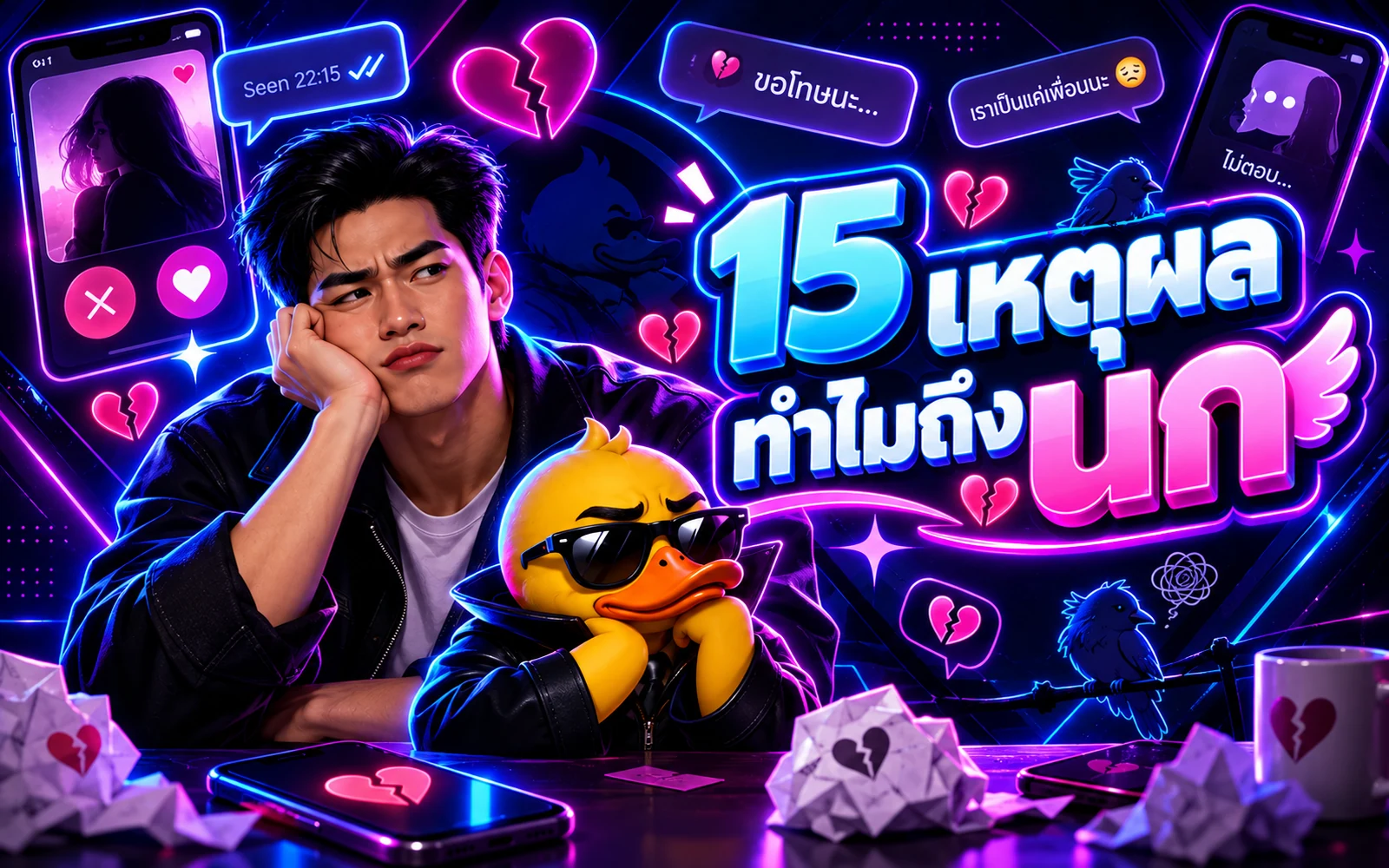 ภาพปกบทความ: 15 เหตุผล ทำไมถึงนก: สรุปสั้น ๆ ก่อนเจาะทีละข้อ