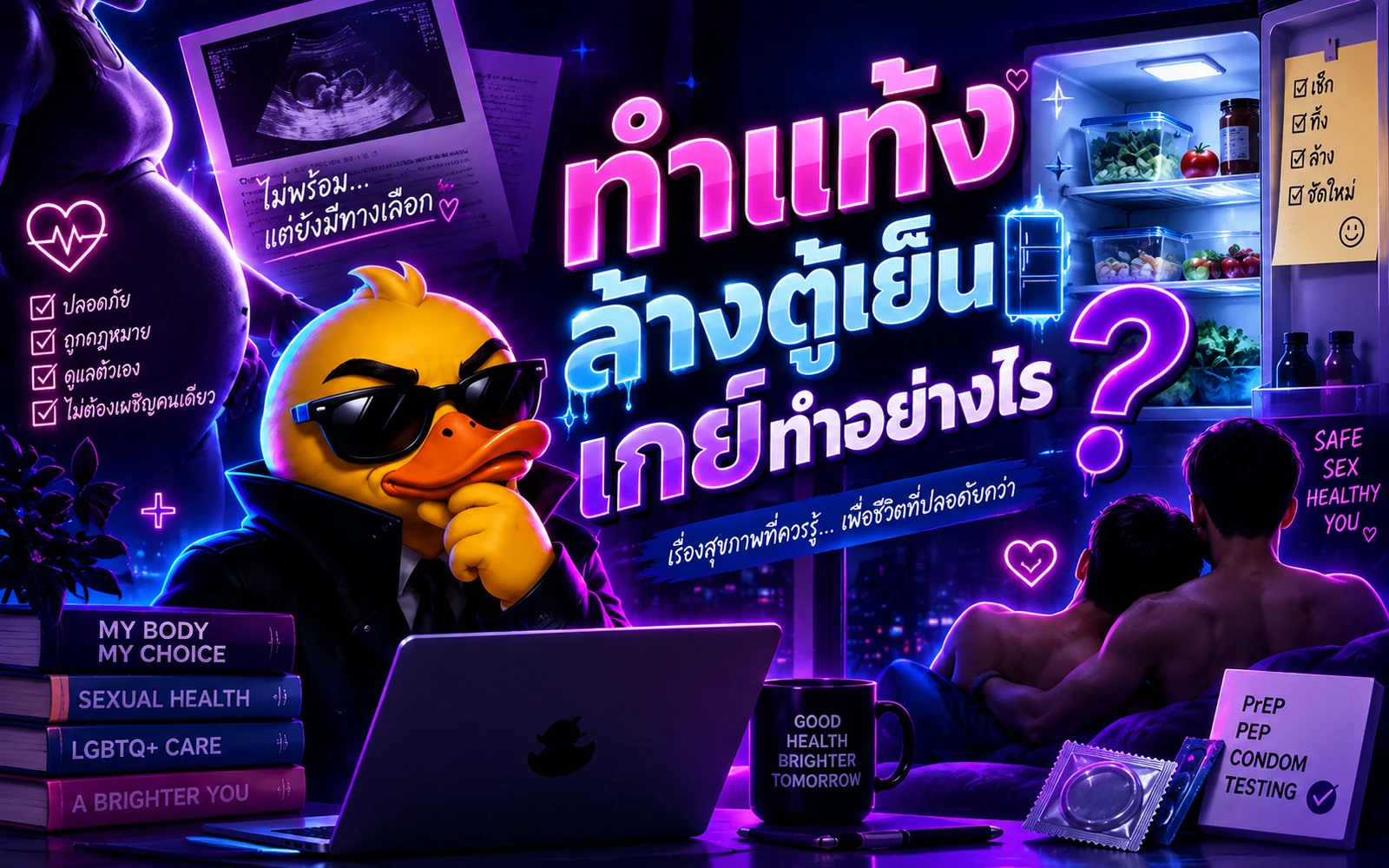 ภาพปกบทความ: ทำแท้ง ล้างตู้เย็น เกย์ทำอย่างไร และต่างกันอย่างไร?