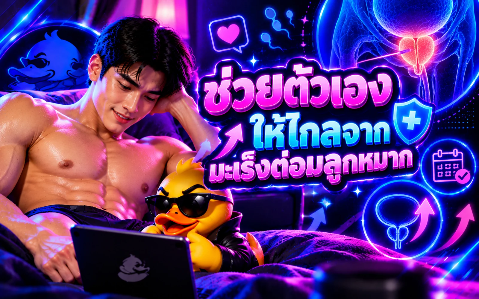 ภาพปกบทความ: ช่วยตัวเองให้ไกลมะเร็งต่อมลูกหมาก: สถิติจริงแต่ไม่ใช่สาเหตุ