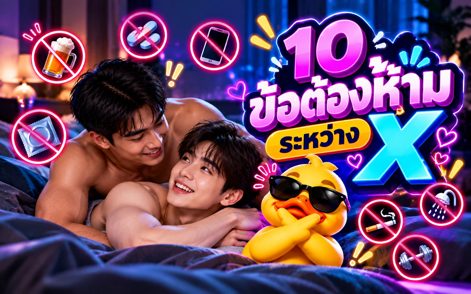 ภาพปกบทความ: 10 พฤติกรรมต้องห้ามขณะมีเซ็กส์: พฤติกรรมที่ไม่ควรทำระหว่างมีเซ็กส์
