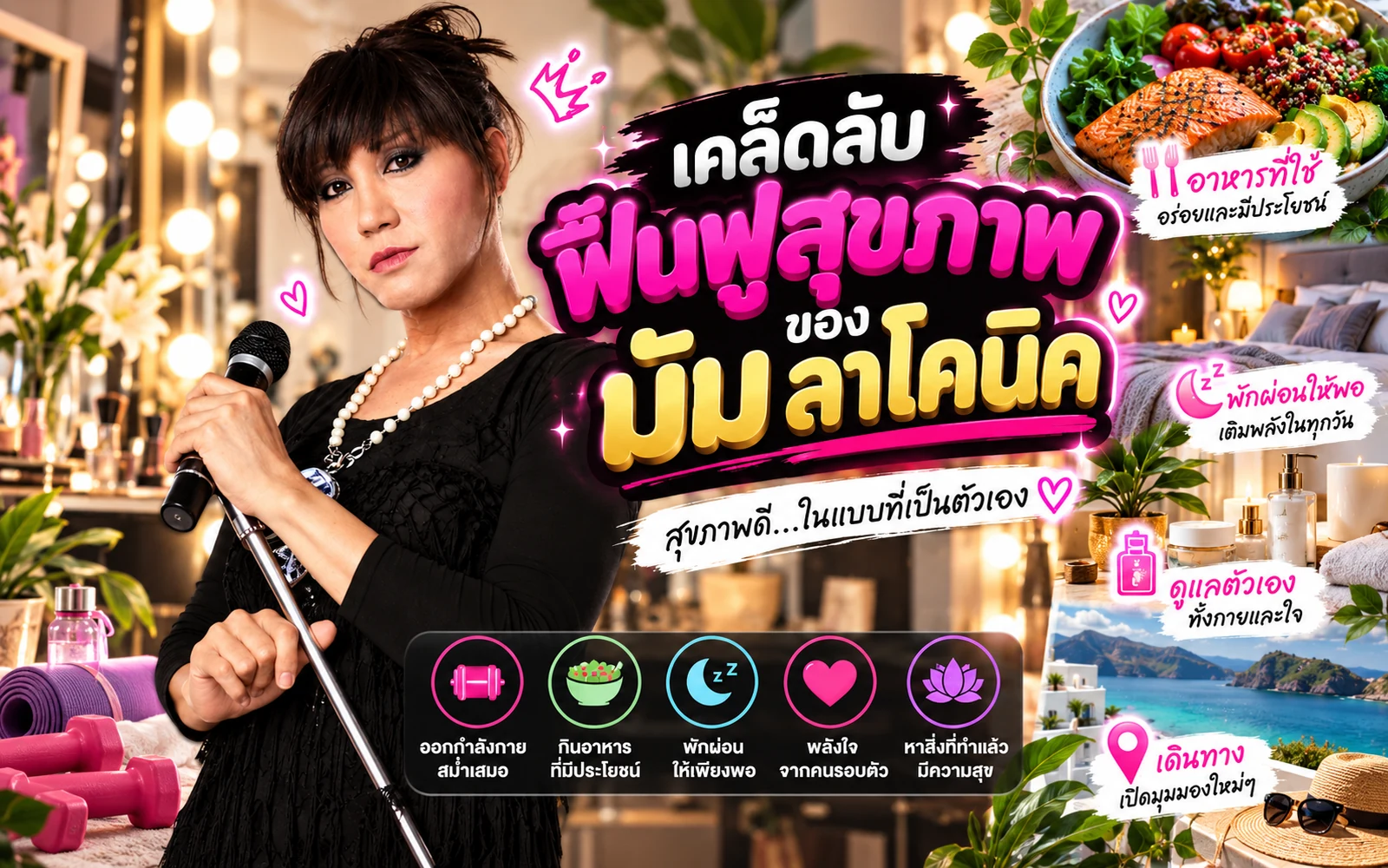 ภาพปกบทความ: เคล็ดลับฟื้นฟูสุขภาพ จากประสบการณ์จริงของ ‘มัม ลาโคนิค’