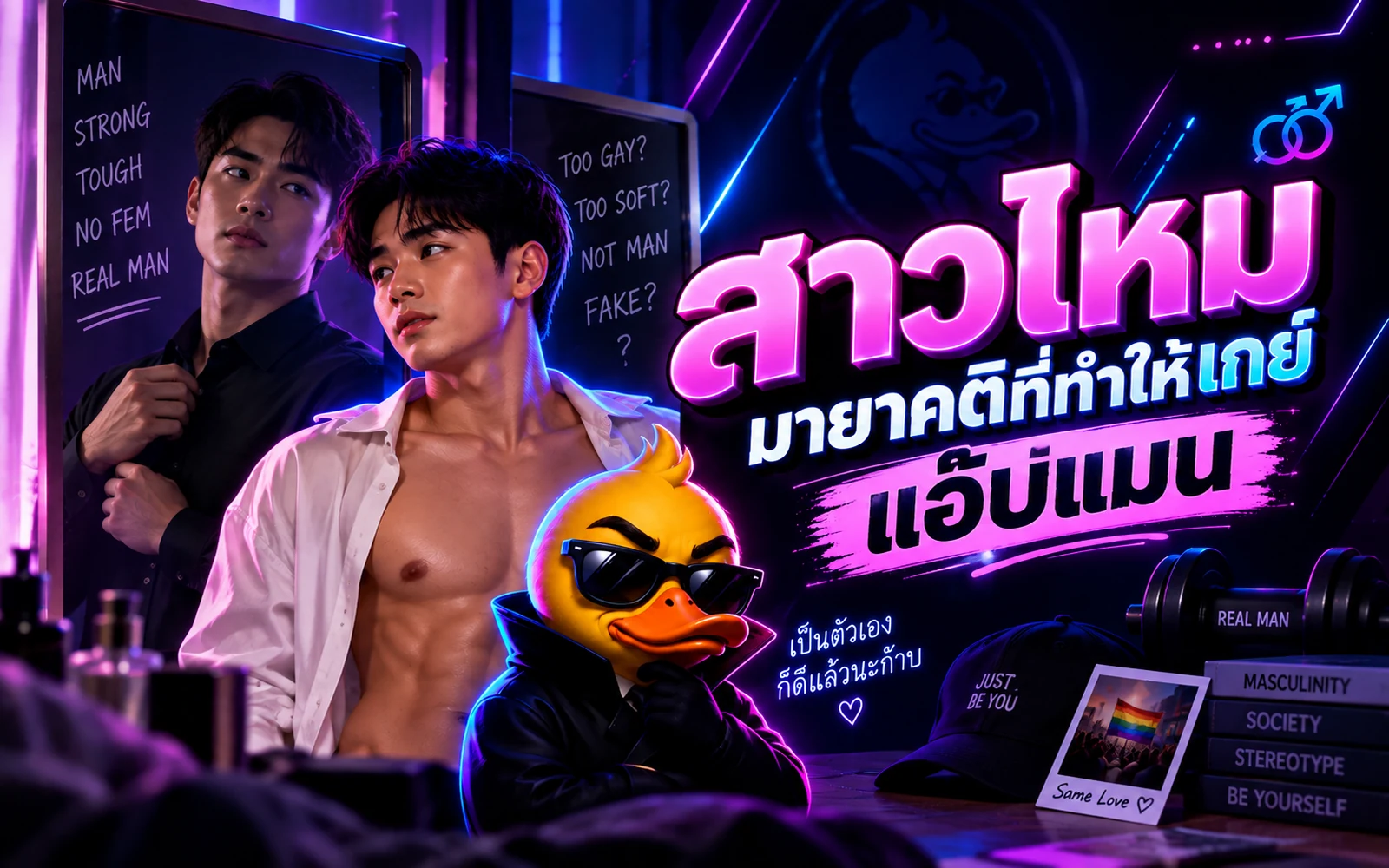 Article cover: “Mai Mai Mai”, the myth that makes gay men secretly man