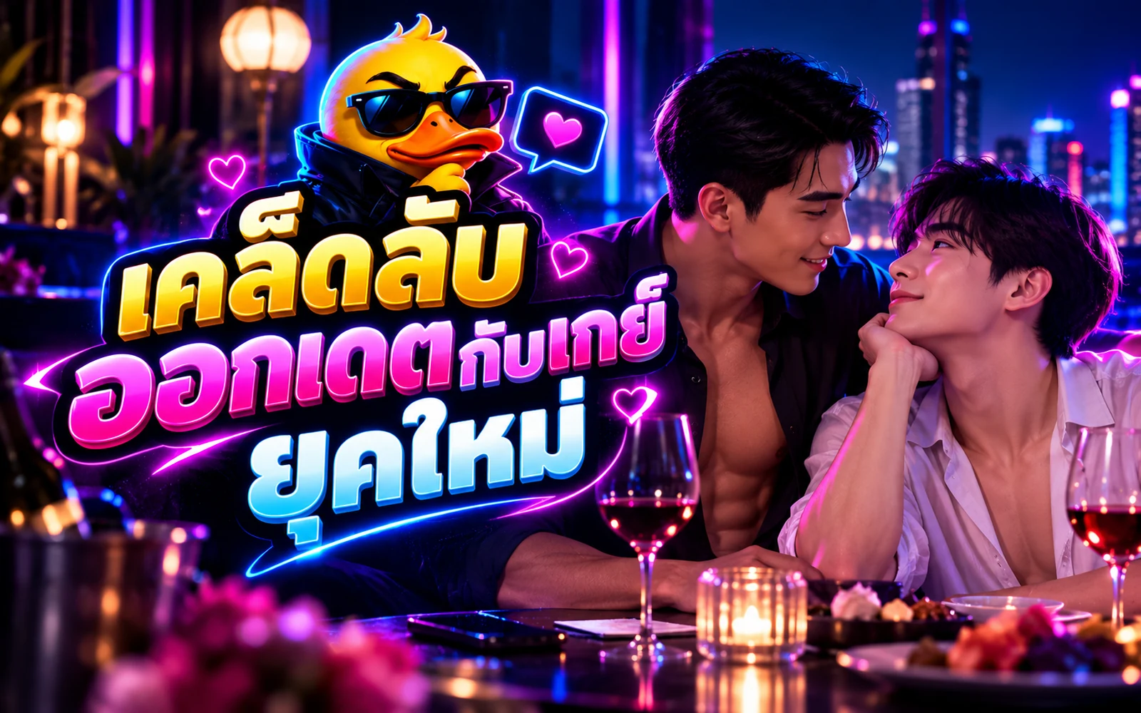 ภาพปกบทความ: รู้จักการ "ออกเดท" สำหรับ "เกย์ยุคใหม่": สรุปสั้น ๆ ก่อนเจาะเทคนิค
