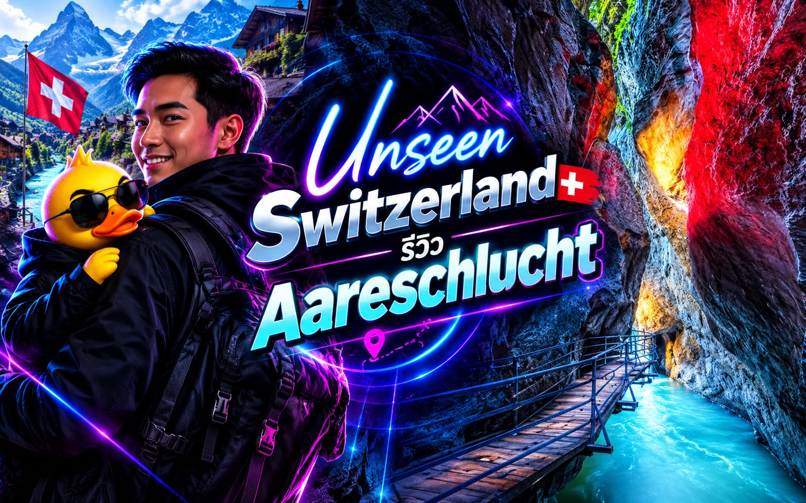 Article cover: Review Aareschlucht : Unseen Switzerland