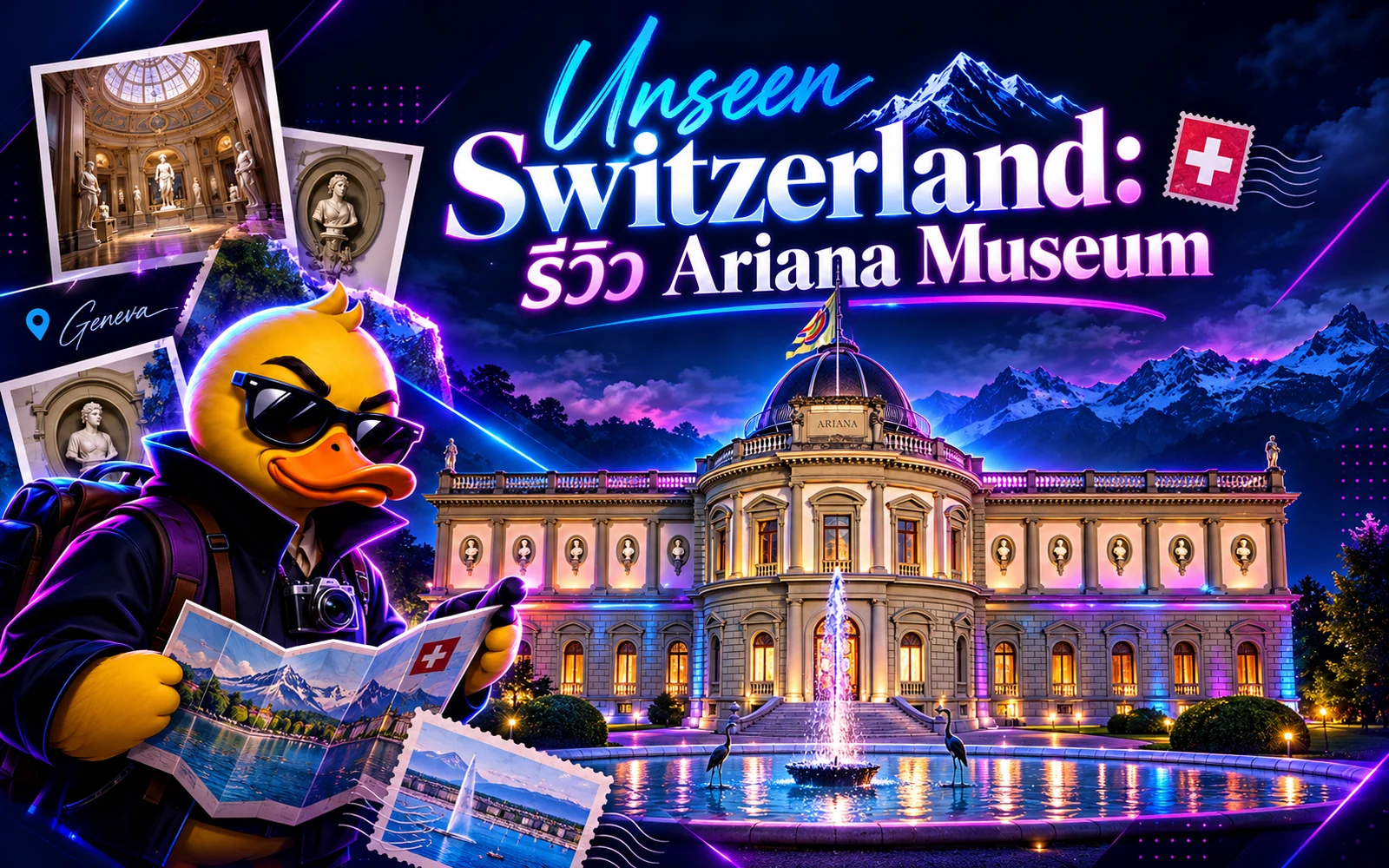 ภาพปกบทความ: Ariana Museum รีวิว พิพิธภัณฑ์เซรามิกและแก้วที่เจนีวา (อัปเดตราคา 2569)