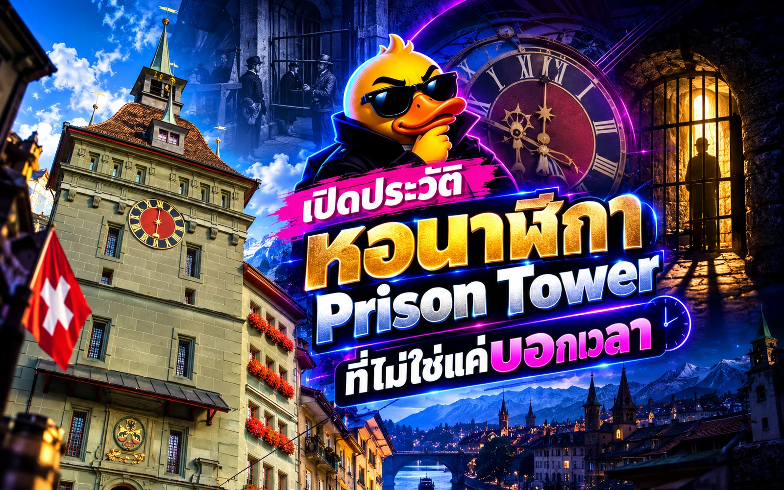 ภาพปกบทความ: เปิดประวัติ "หอนาฬิกา Prison Tower" ที่ไม่ใช่แค่บอกเวลา: อัปเดตก่อนเที่ยว