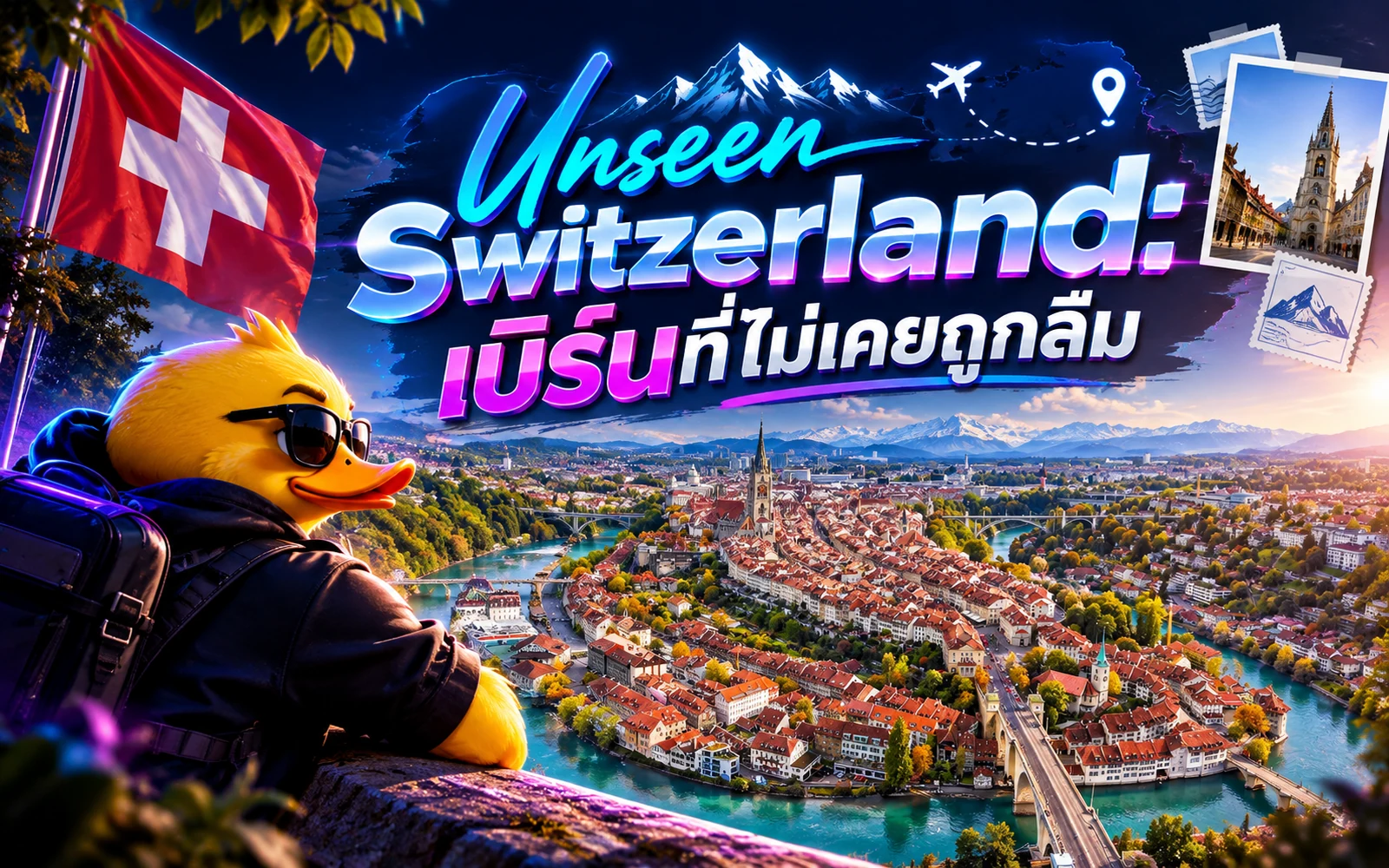 ภาพปกบทความ: รู้จัก "เมืองเบิร์น" (Bern) Unseen Switzerland เมืองที่ไม่เคยถูกลืม: อัปเดตก่อนเที่ยว