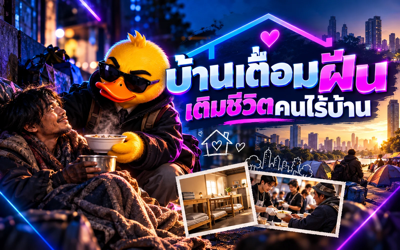 ภาพปกบทความ: บ้านเตื่อมฝัน ศูนย์ฟื้นฟูคนไร้บ้าน เชียงใหม่