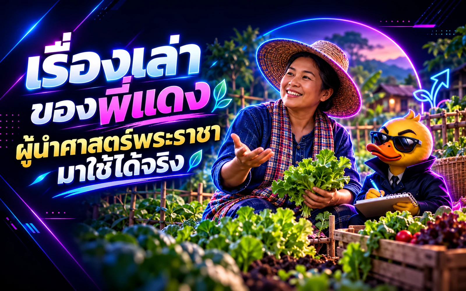 ภาพปกบทความ: เรื่องเล่าของพี่แดง ผู้นำศาสตร์พระราชามาใช้ได้จริง: บทเรียนชีวิต
