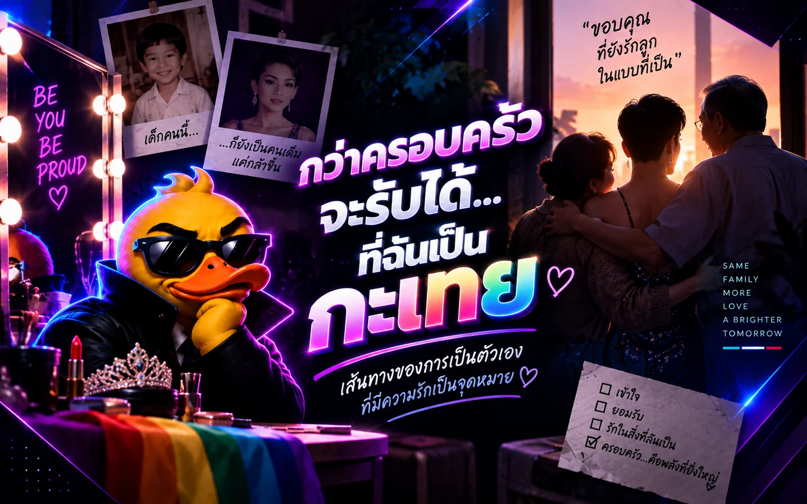 ภาพปกบทความ: กว่าครอบครัวจะรับได้ ที่ฉันเป็นกะเทย: อัปเดตสถิติความรุนแรงต่อคนข้ามเพศ