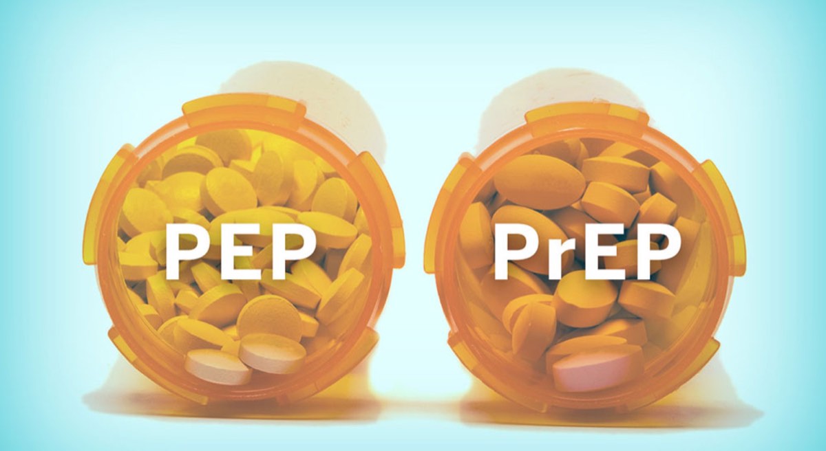 PEP and PrEP in bottle
