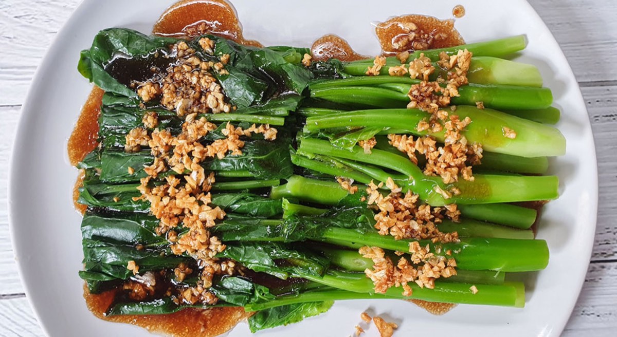 Stir Fried Kale With Oyster Sauce