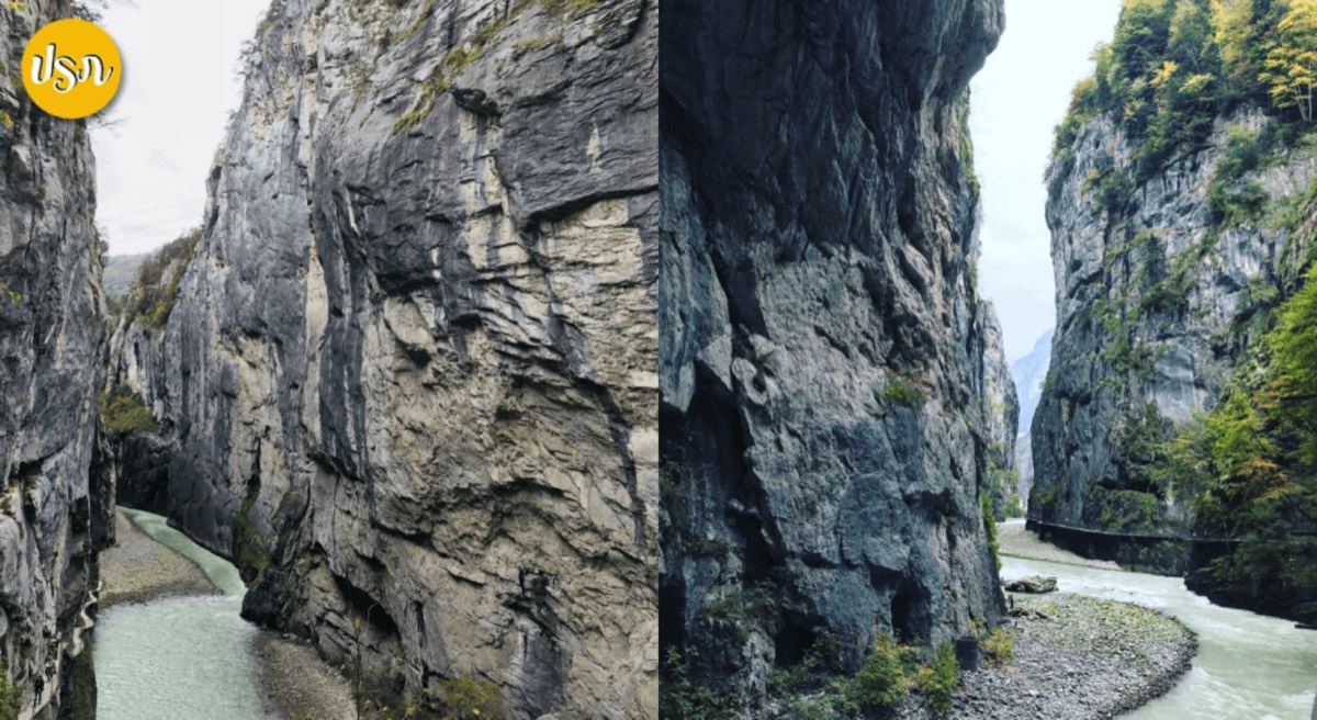 Unseen Switzerland: รีวิว Aareschlucht