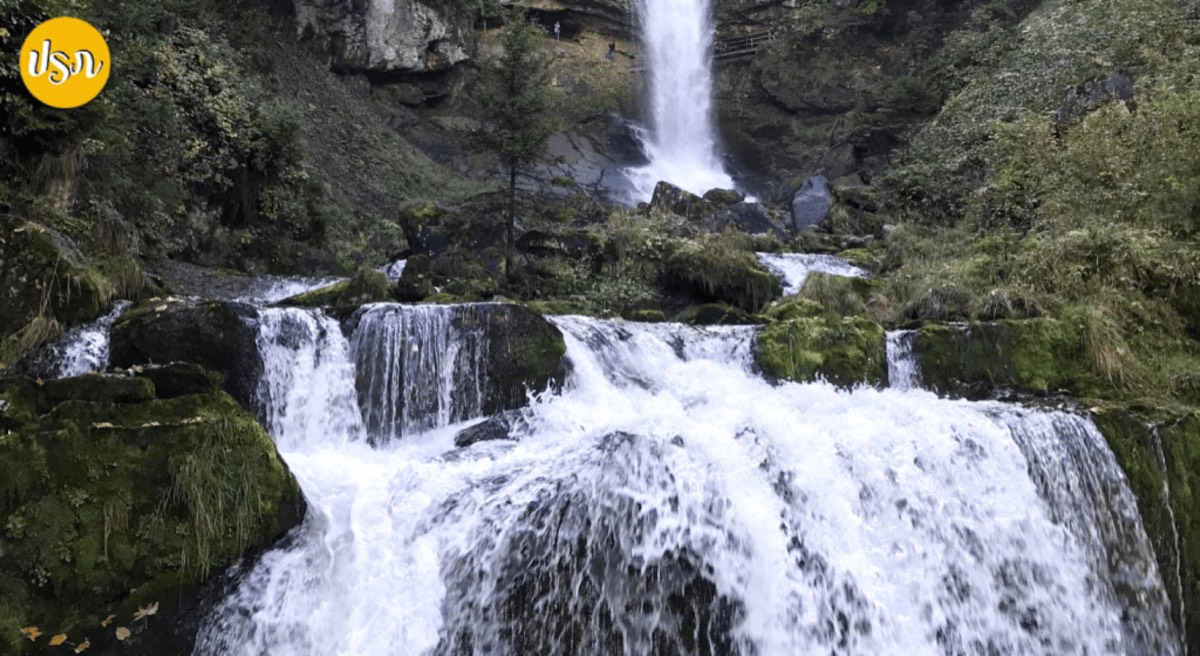 Unseen Switzerland: รีวิว Giessbach Waterfalls