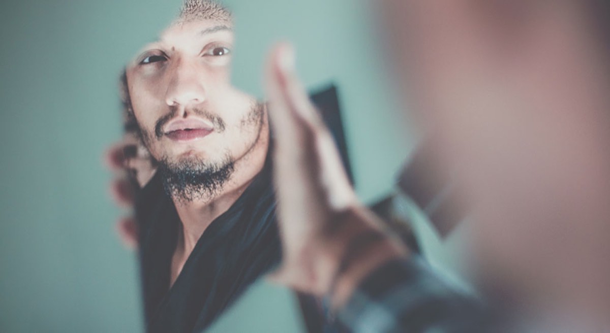 Men's reflection