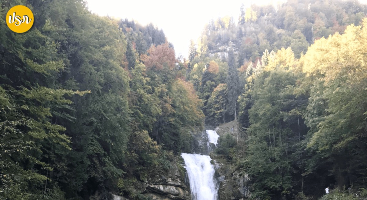 Unseen Switzerland: รีวิว Giessbach Waterfalls